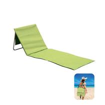 Espreguiçadeira Ajustável Dobrável Com Alça Bolso 160x55cm - Tobee