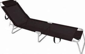 Espreguiçadeira Alumínio Preta - MOR