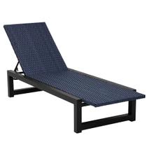 Espreguiçadeira Amamélis de Fibra Sintética e Alumínio para Piscina Espreguiçadeira Amamélis de Fibra Sintética e Alumínio para Piscina