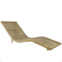 Espreguiçadeira Bogotá S/ Regulagem para Área Externa em Alumínio jardim