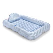 Espreguiçadeira de bronzeamento para piscina Float FUNBOY Blue Stripe XL 183x122cm Espreguiçadeira de bronzeamento para piscina Float FUNBOY Blue Stripe XL 183x122cm