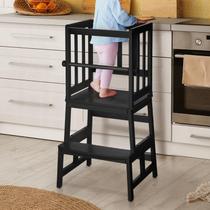 Espreguiçadeira de Cozinha COSYLAND Kids Bamboo Black