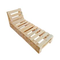 Espreguiçadeira de Pallet Madeira Pinus para Piscina - JOAN SHOP