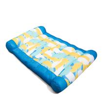 Espreguiçadeira de piscina Big Joe Kona Hammock com apoio de cabeça amarelo Espreguiçadeira de piscina Big Joe Kona Hammock com apoio de cabeça amarelo