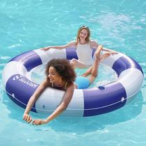 Espreguiçadeira de piscina inflável Float SLOOSH 80cm com malha para adultos