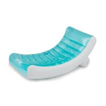 Espreguiçadeira de piscina Intex Rockin' com porta-copos para 1 passageiro