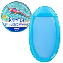 Espreguiçadeira de piscina SwimWays Spring Float Premium Hammock Sky Blue
