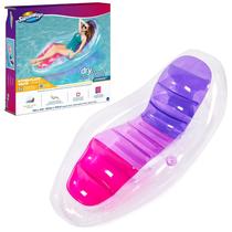 Espreguiçadeira flutuante seca Pool Float SwimWays para adultos com inflação