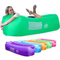 Espreguiçadeira inflável Air Sofa Hammock WEKAPO Portable Green