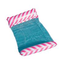 Espreguiçadeira Inflável Dobrável Listrada para Piscina e Praia Espreguiçadeira Inflável Dobrável Listrada para Piscina e Praia