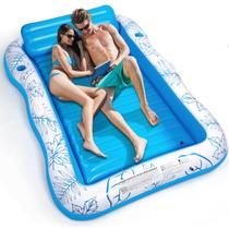 Espreguiçadeira Inflável para Piscina BAIAI XL 203x142cm com Porta-copos Espreguiçadeira Inflável para Piscina BAIAI XL 203x142cm com Porta-copos