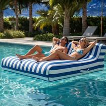 Espreguiçadeira Inflável para Piscina GUTE Dupla 175x120x52cm Resistente Espreguiçadeira Inflável para Piscina GUTE Dupla 175x120x52cm Resistente