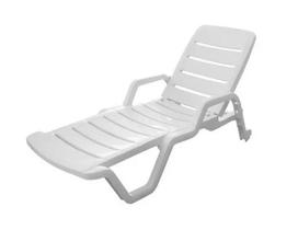 Espreguiçadeira Leblon Branco Tramontina Espreguiçadeira Leblon Branco Tramontina