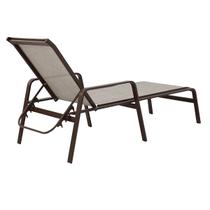 Espreguiçadeira Lotus Em Aluminio E Tela P/ Piscina Jardim Espreguiçadeira Lotus Em Aluminio E Tela P/ Piscina Jardim