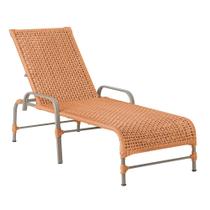 Espreguiçadeira Reclinável Catar Fendi e Corda Náutica Trama Original Espreguiçadeira Reclinável Catar Fendi e Corda Náutica Trama Original