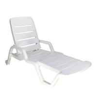 Espreguiçadeira Tramontina Leblon Basic Em Polipropileno Branco Tramontina