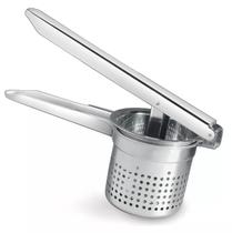 Espremedor Amassador de Batata e Legumes Manual em Aço Inox