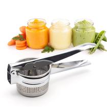 Espremedor Amassador De Batatas Legumes Manual Profissional Resistente De Aço Inox Espremedor Amassador De Batatas Legumes Manual Profissional Resistente De Aço Inox