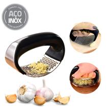 Espremedor Amassador Triturador De Alho Manual Cozinha Inox