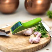 Espremedor de Alho em Aço Inoxidável