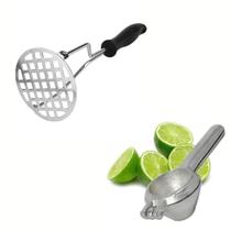 Espremedor de Batata + Espremedor de Limão em Inox kit Cozinha Espremedor de Batata + Espremedor de Limão em Inox kit Cozinha