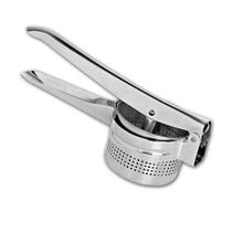 Espremedor De Batata Manual Inox Profissional Cabo Prateado