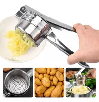 Espremedor De Batata Moedor Manual Inox Premium Grande