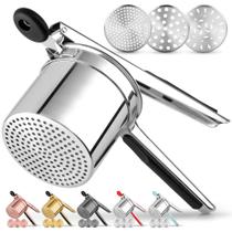 Espremedor de Batatas Zulay Kitchen Premium - 450ml em Aço Inoxidável