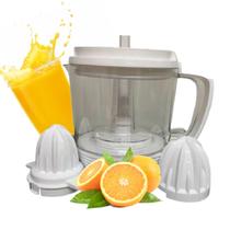 Espremedor de Frutas Elétrico Potente 1,2L com 2 Bicos Adaptavel Prepare Suco Natural 110V OU 220V