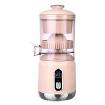 Espremedor de Frutas Laranja Elétrico 125W 850ml Extrator Portátil Bivolt Recarregável via USB Rosa Espremedor de Frutas Laranja Elétrico 125W 850ml Extrator Portátil Bivolt Recarregável via USB Rosa