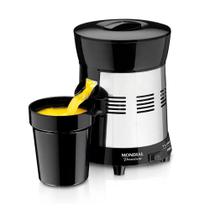 Espremedor de Frutas Mondial E-10 Turbo Com Cone Extra e 250W Preto e Inox