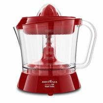 Espremedor De Frutas Turbo 350W Vermelho Britânia Laranja Suco Extrator Juice Fruta