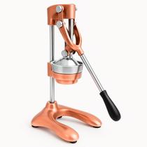 Espremedor de Laranja Frutas Manual em Aço Inox Profissional - Cobre