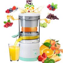 Espremedor de Laranja Frutas Sem Fio Elétrico Portátil Bivolt -MAQ JUICER Espremedor de Laranja Frutas Sem Fio Elétrico Portátil Bivolt -MAQ JUICER