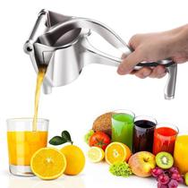 Espremedor De Laranja Manual Com Bico Suco Natural Multifuncional Juicer Aço Inox Fruta Cozinha