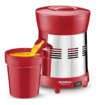 Espremedor De Laranja Turbo 1,25l Mondial 250w Red Premium Bivolt