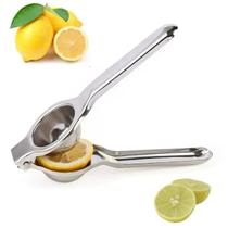 Espremedor de Limão Aço Inox Maciço Resistente 20 Cm
