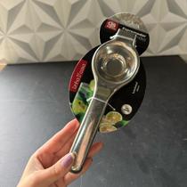 Espremedor de limão e frutas de inox resistente multiuso para cozinha de espremer fruta limao laranja