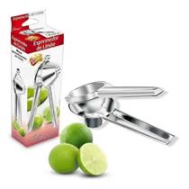 Espremedor De Limão Manual Aço Inox Nobre Dinox Resistente