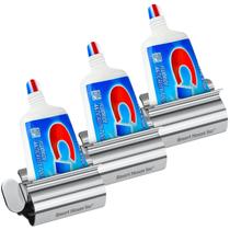 Espremedor de pasta de dentes Tube Roller em aço inoxidável prateado Espremedor de pasta de dentes Tube Roller em aço inoxidável prateado