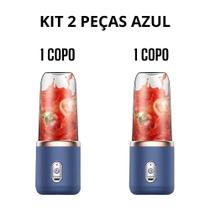 Espremedor Elétrico Mini Liquidificador Portátil Suco Alimento Misturador Smoothie 6 Lâminas POPYO
