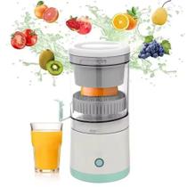 Espremedor elétrico portátil com separação de resíduos, liquidificador espiral duplo recarregável - opsshopping