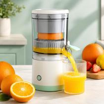 Espremedor Elétrico Portátil Recarregável USB 400ml Extrator de Suco Automático Mini Juicer Sem Fio Laranja Frutas Espremedor Elétrico Portátil Recarregável USB 400ml Extrator de Suco Automático Mini Juicer Sem Fio Laranja Frutas