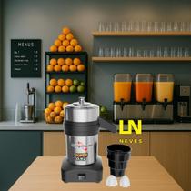 Espremedor Elétrico Skymsen Esb Super-n Industrial 0.5cv 60hz Preto E Prateado 127/220v