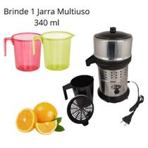 Espremedor Extrator de Suco Laranja Industrial Inox 500w Bivolt 1 LITRO - AVANCI BRASIL