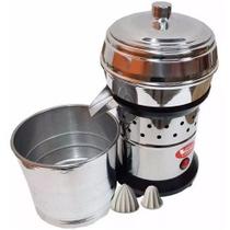 Espremedor Extrator Industrial De Suco Laranja Limão Frutas Inox Com Copo 3 Litros 500W Espremedor Extrator Industrial De Suco Laranja Limão Frutas Inox Com Copo 3 Litros 500W
