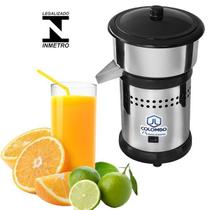 Espremedor Extrator Industrial Frutas Suco Laranja E Limão Power AL Inox Bivolt - JL Colombo