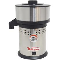Espremedor Extrator Suco Laranja Doméstico 300W Câmara Inox Vitalex ESVI-I Bivolt Espremedor Extrator Suco Laranja Doméstico 300W Câmara Inox Vitalex ESVI-I Bivolt