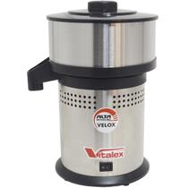 Espremedor Extrator Suco Laranja Doméstico 300W Câmara Inox Vitalex ESVI-I Bivolt