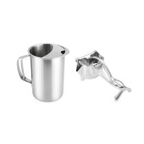 Espremedor Frutas e Jarra Inox 1,8L Suco Buffet Festa 2un Espremedor Frutas e Jarra Inox 1,8L Suco Buffet Festa 2un